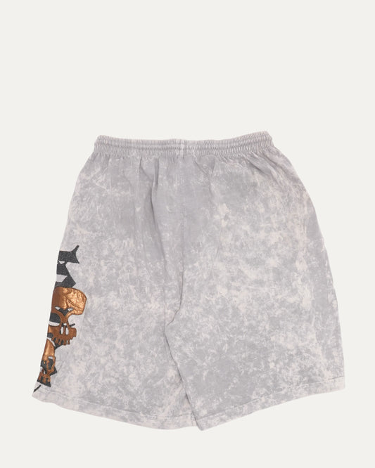 Skull Patch Sweat Shorts