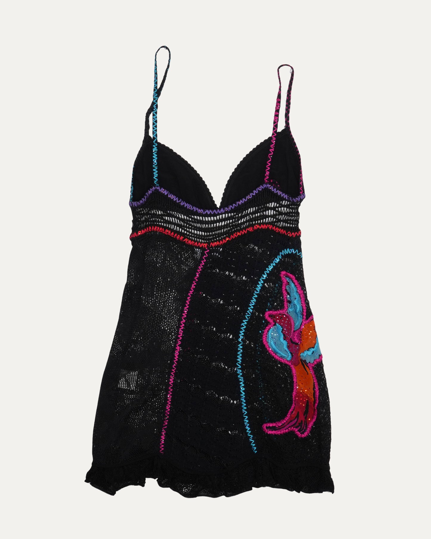 SS 2003 Butterfly Crochet Dress