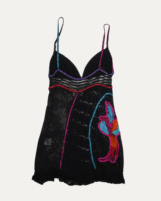 SS 2003 Butterfly Crochet Dress
