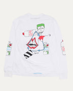 Matty Boy Retro Cycle Long Sleeve Pocket T-Shirt