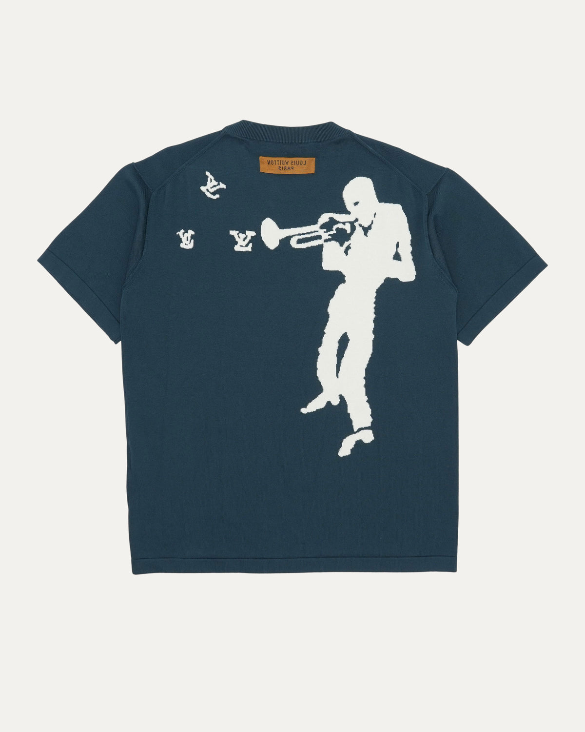Intarsia Jazz Player T-Shirt