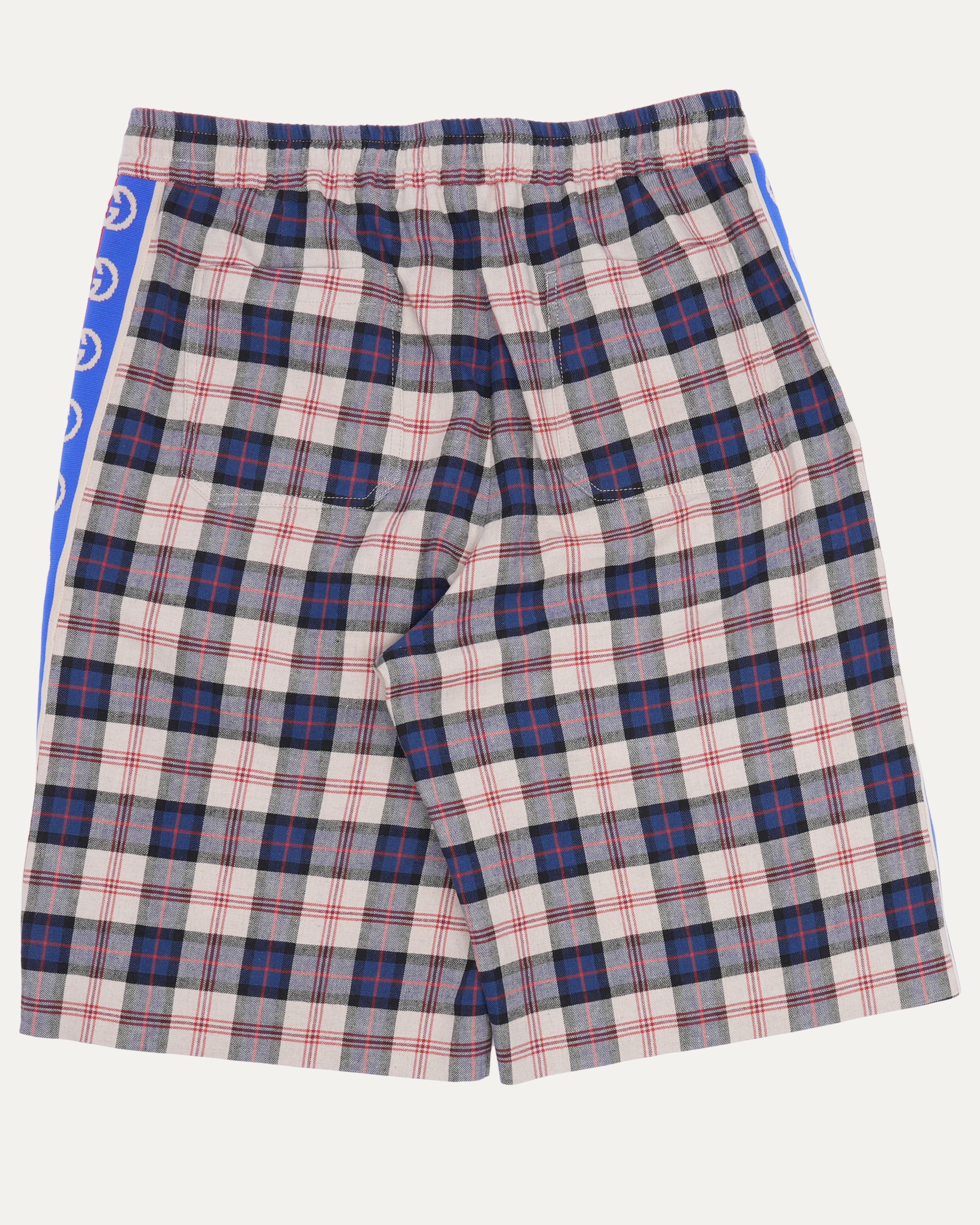 GG Plaid Shorts