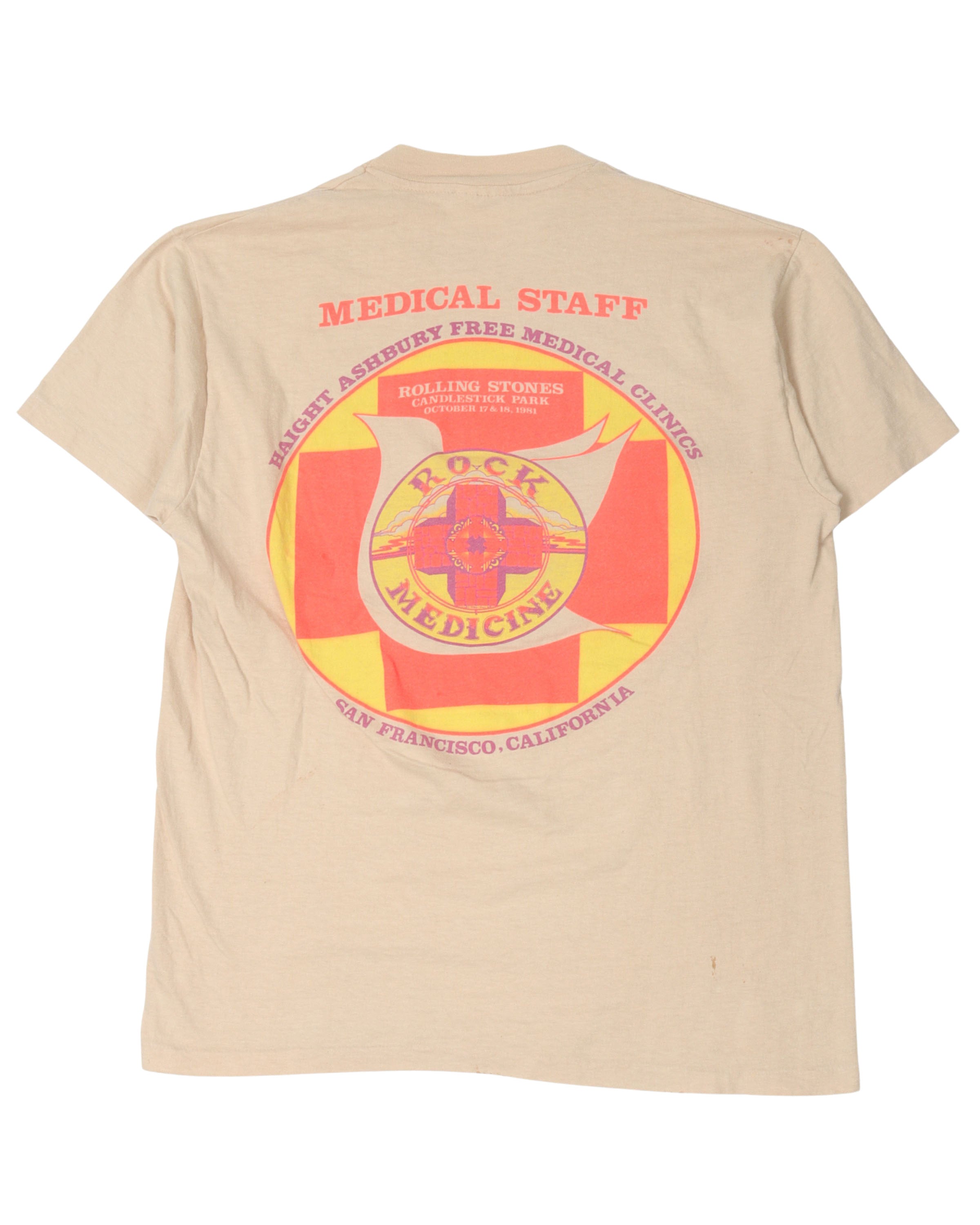Rolling Stones Medical Staff T-Shirt