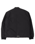 Faux Fur Lined Cemetery Cross Patch Racing Jacket