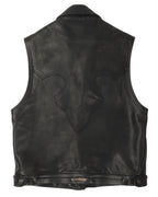 Le Fleur Western Leather Vest