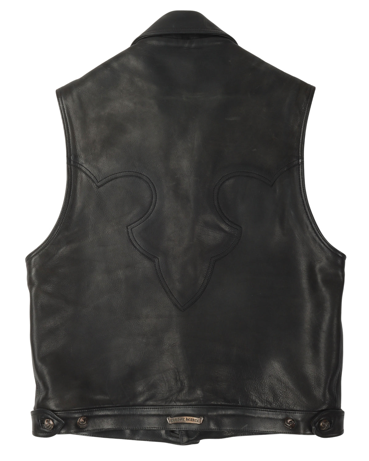 Le Fleur Western Leather Vest