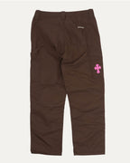 Nylon and Leather Double Knee Carpenter Pants