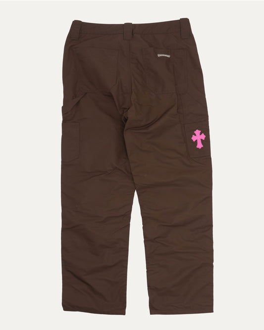 Nylon and Leather Double Knee Carpenter Pants