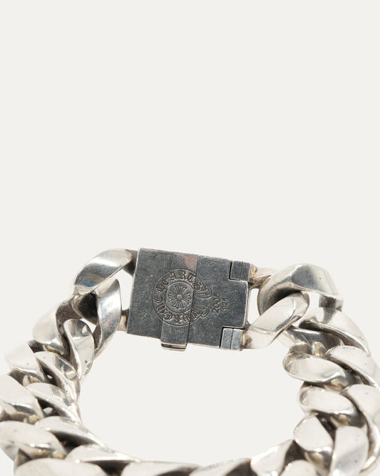 Diamond Fleur Box Cuban ID Bracelet