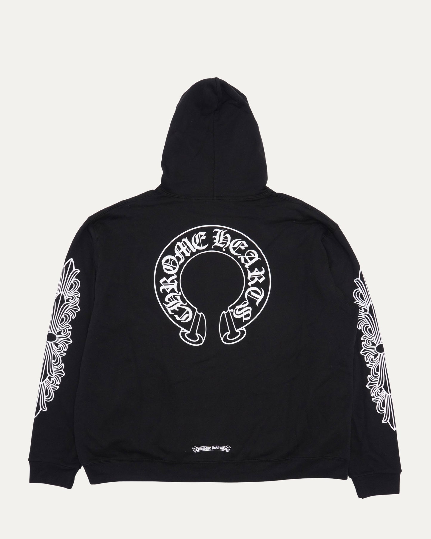 Thermal Lined Horseshoe Logo Zip Up Hoodie