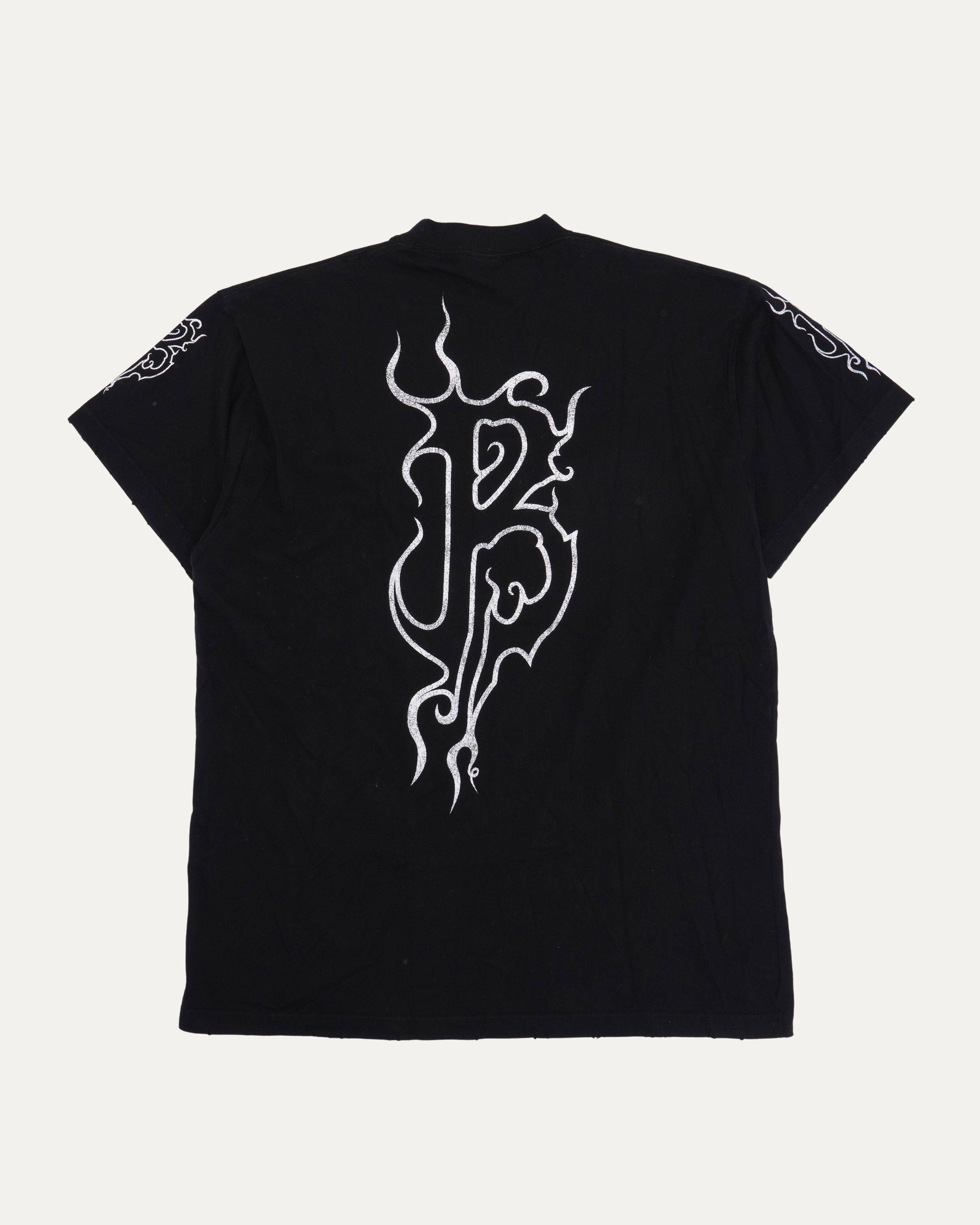 Balenciaga Darkwave Logo T-Shirt – Justin Reed