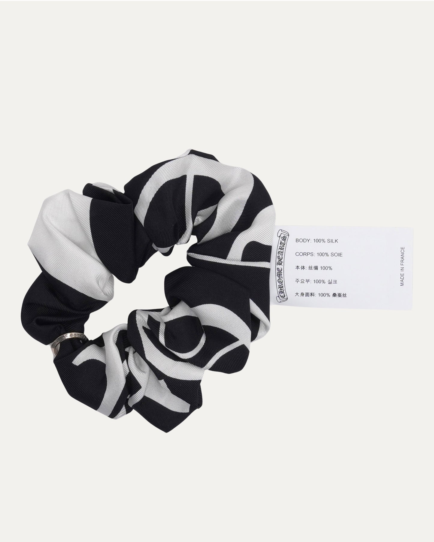 Silk Plus Cross Scrunchie