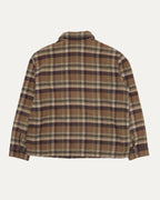 Underdog Quarter Zip Flannel Shirt