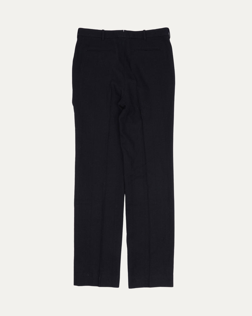 Wool Pleated Trousers