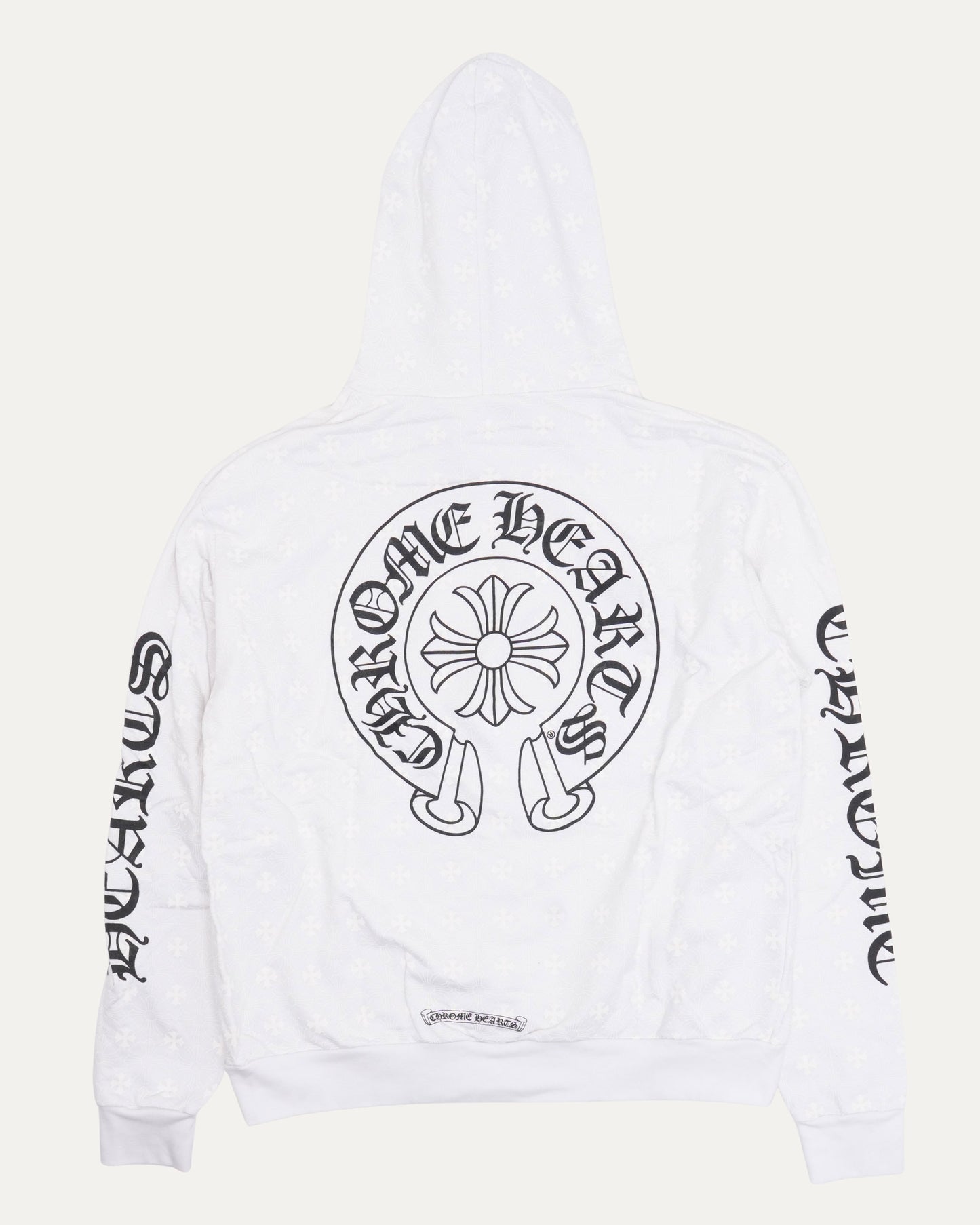 Monogram Horseshoe Logo Hoodie