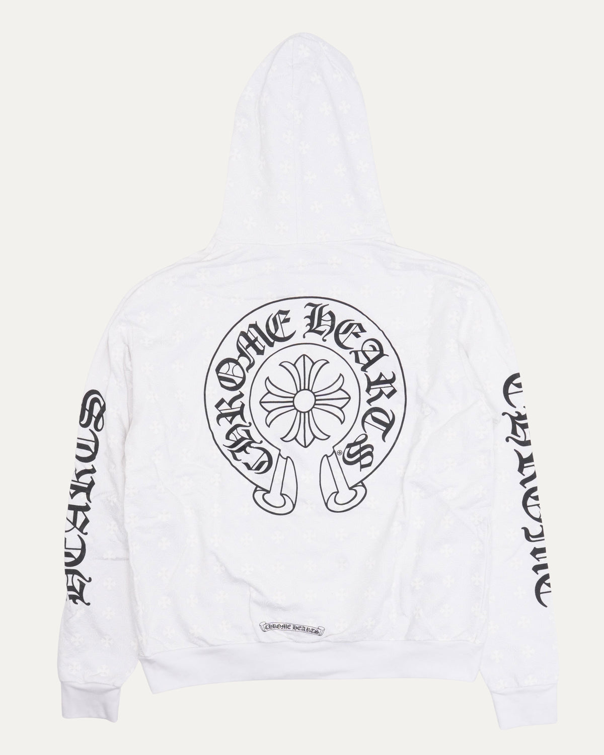 Monogram Horseshoe Logo Hoodie