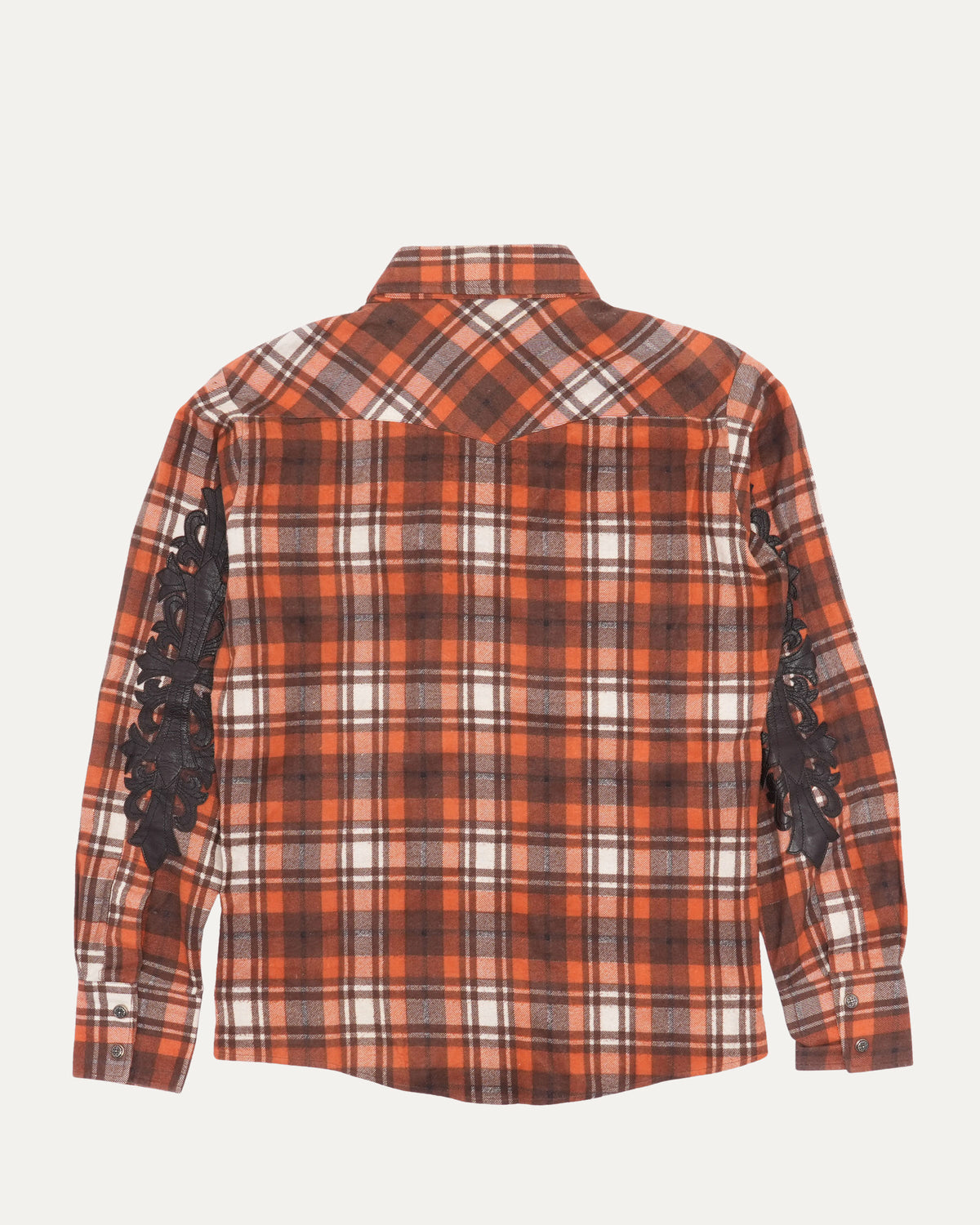 Lee Floral Cross Patch Flannel Shirt