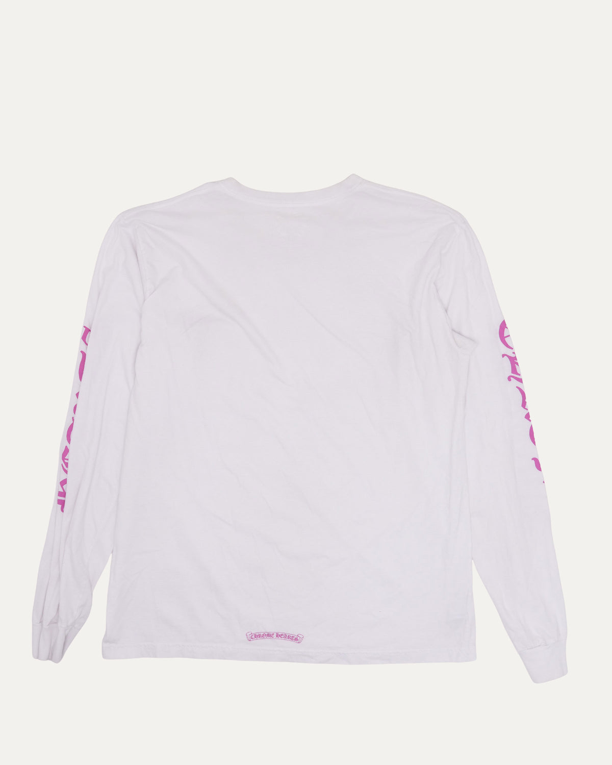 Neck Logo Long Sleeve Pocket T-Shirt
