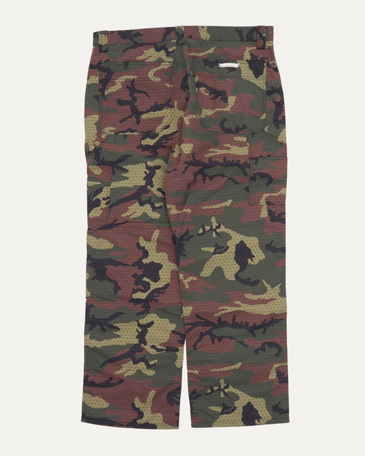 Camouflage Nylon Double Knee Pants