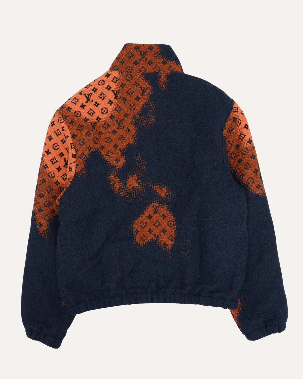Bonfire Monogram Fleece Bouclette Blouson Jacket