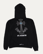St. Barth Anchor Cross Logo Hoodie