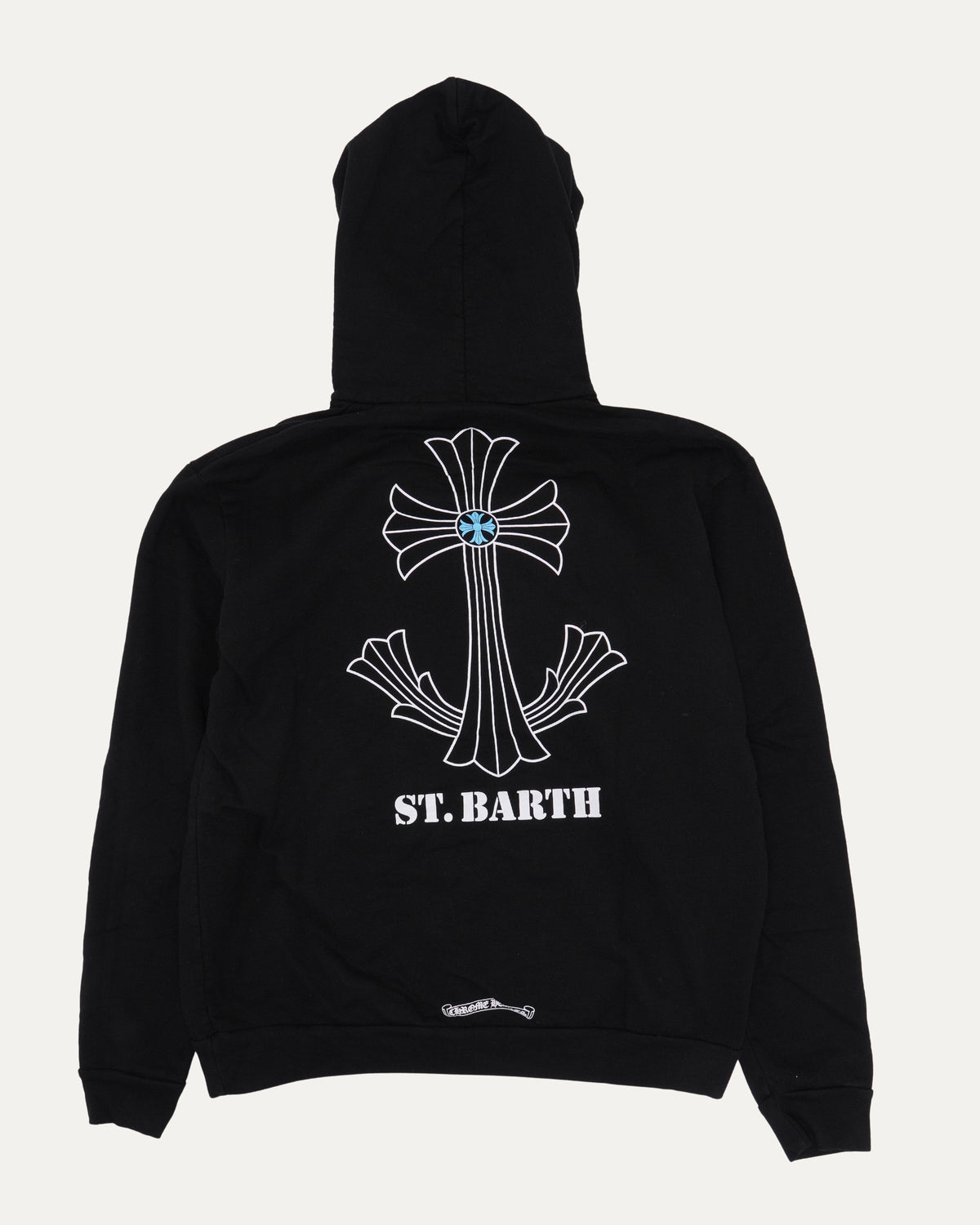 St. Barth Anchor Cross Logo Hoodie