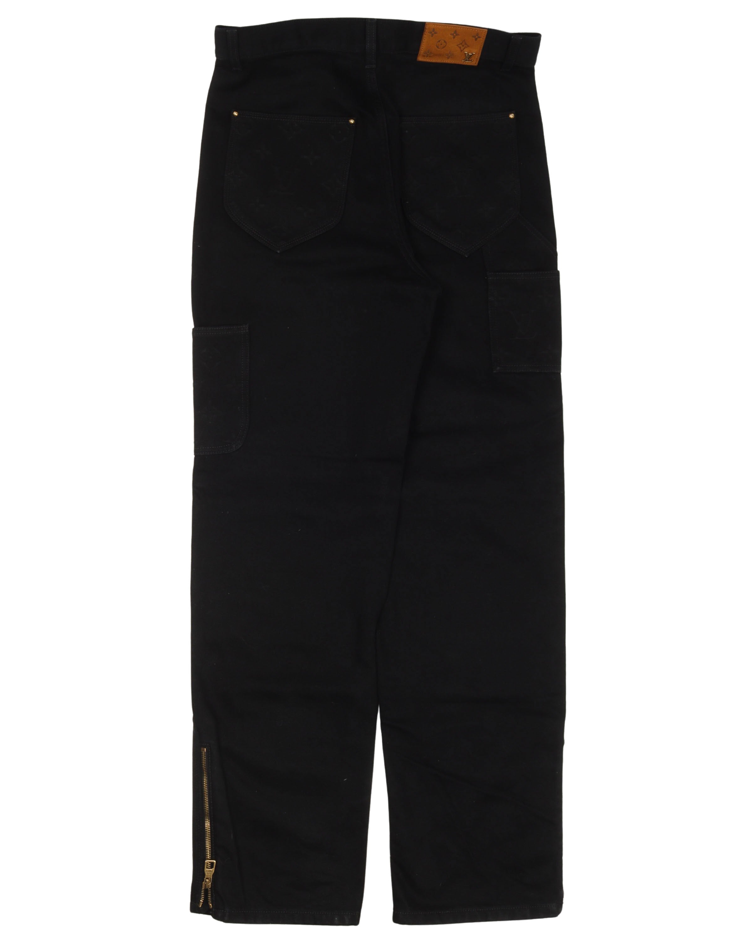 Carot pants Louis Vuitton Black size XS International in Polyamide -  41868958