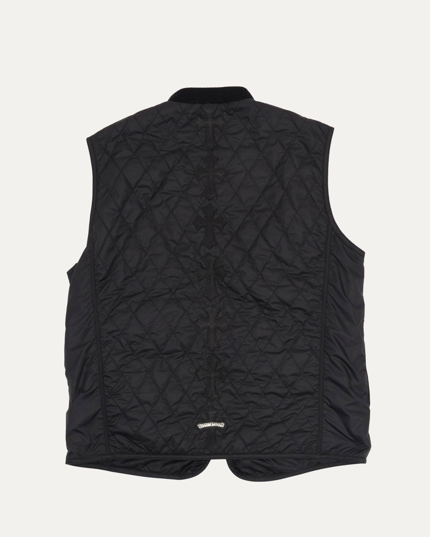 Cross Patch Quilted Vest