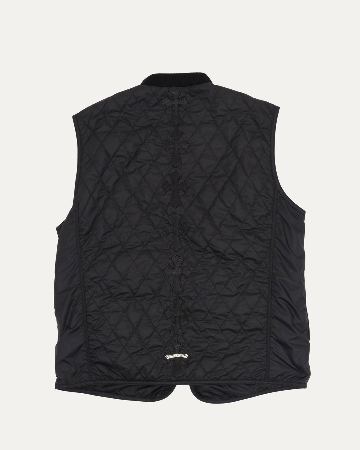 Cross Patch Quilted Vest