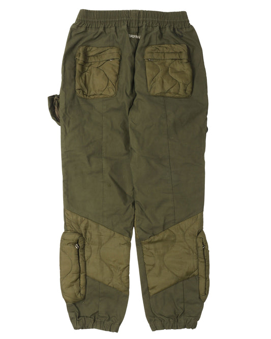 Padded Cargo Trousers