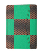 Damier Leather Pocket Organizer