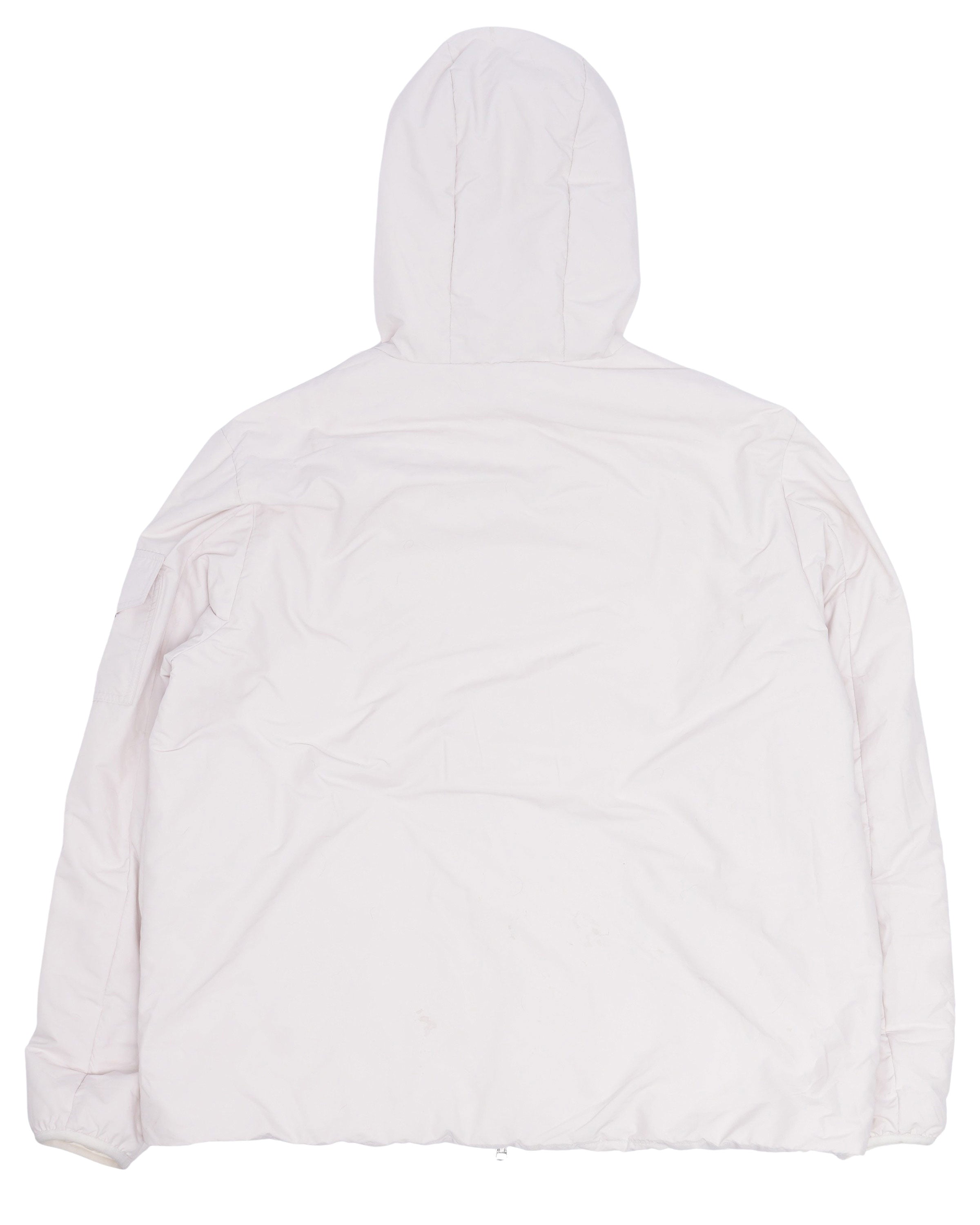 Rila White Nylon Down Jacket