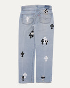 Levi's 501 Redline Cross Patch Jeans