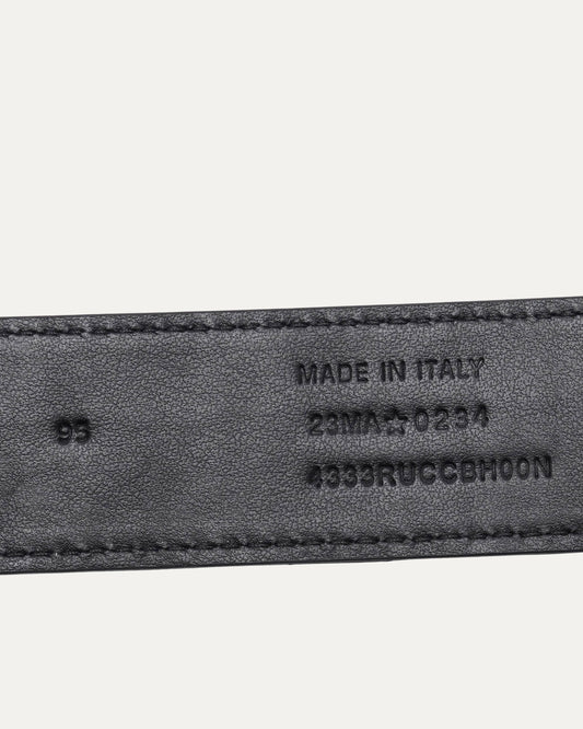 Quilted Leather Belt