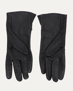 Cemetery Cross Patch Leather Gloves