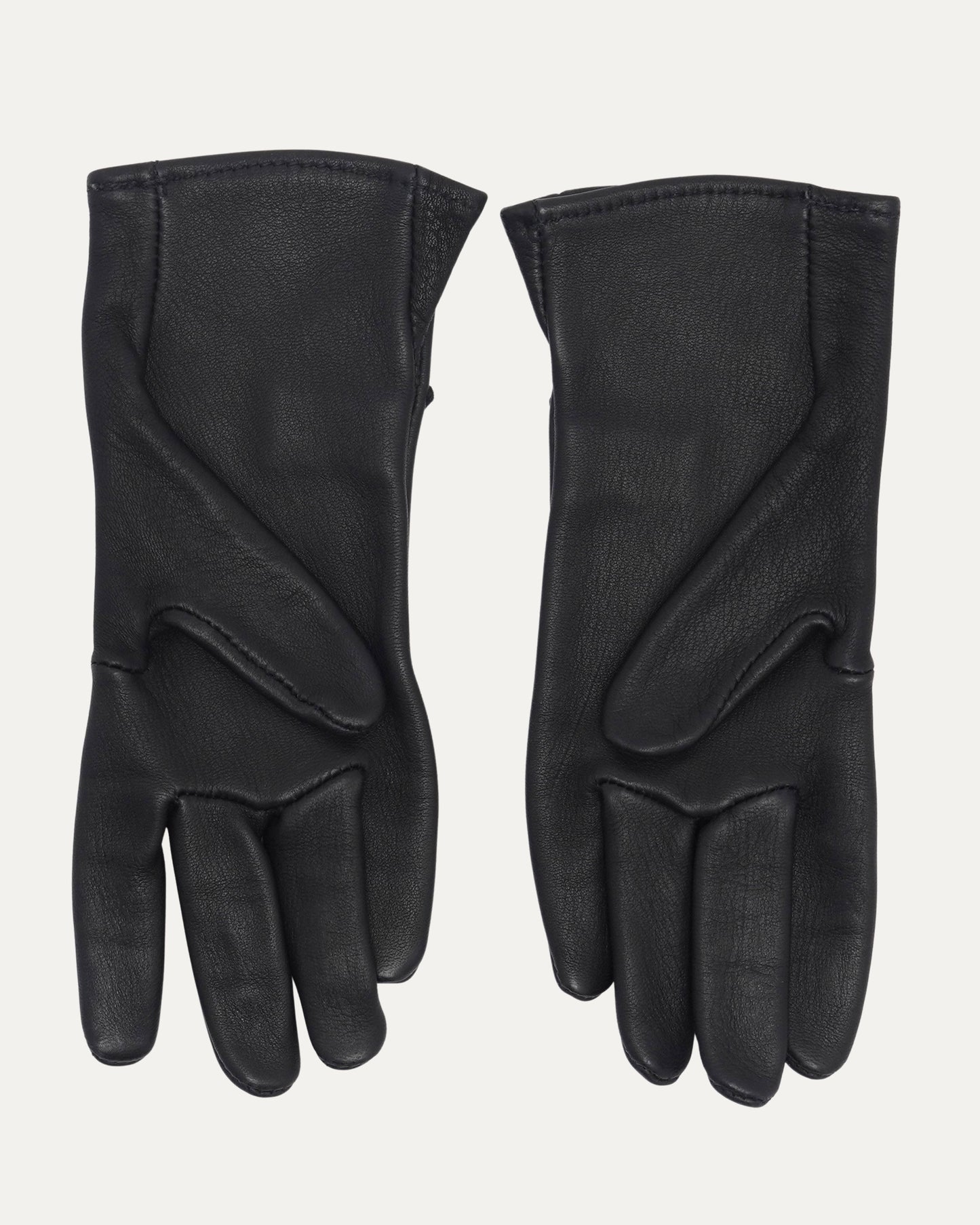 Cemetery Cross Patch Leather Gloves
