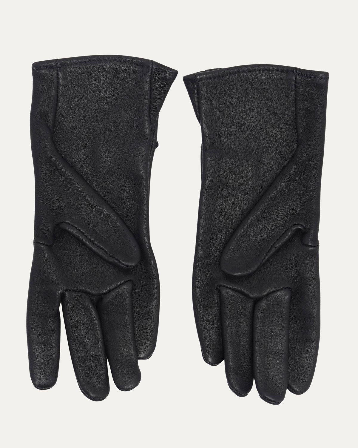 Cemetery Cross Patch Leather Gloves