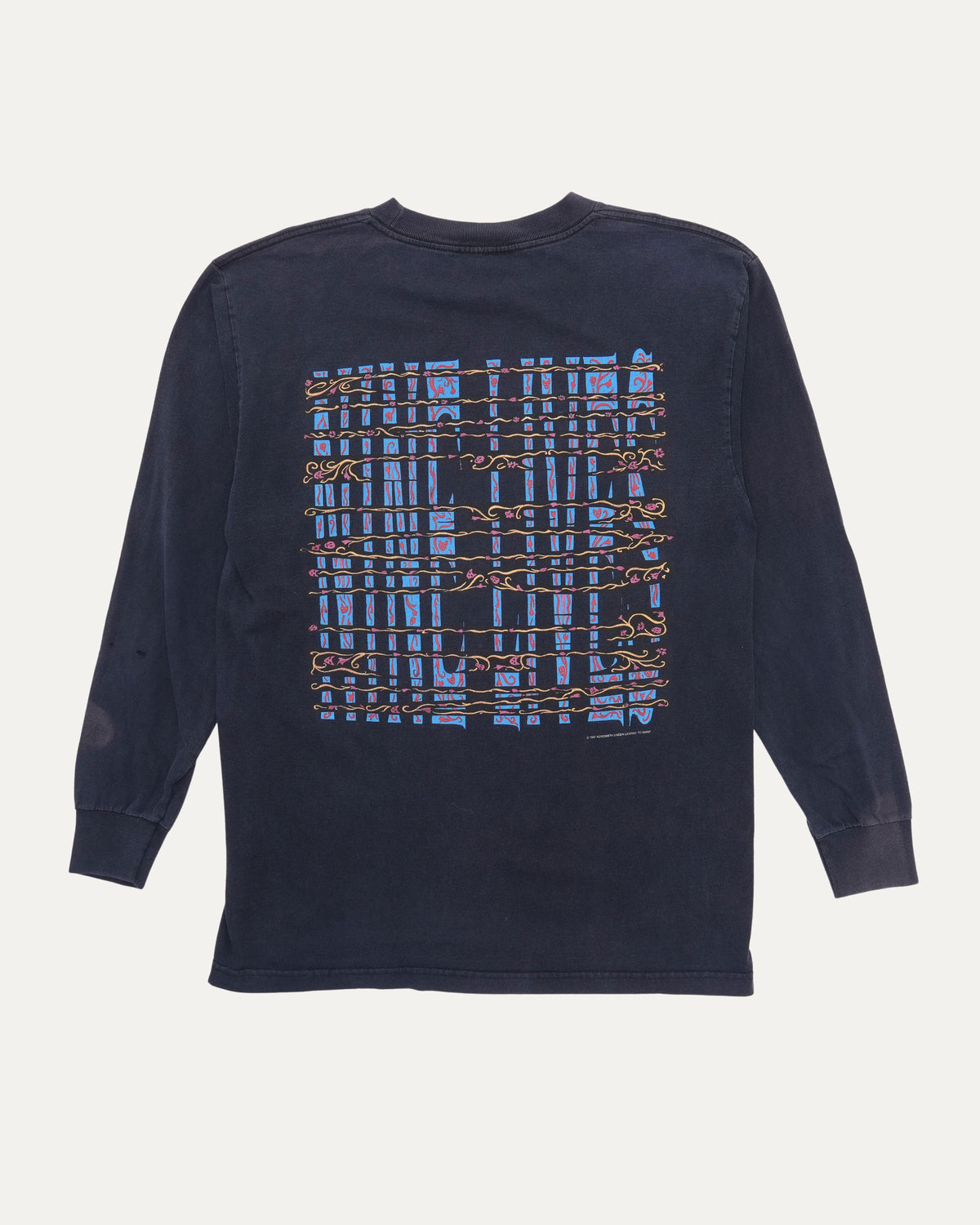 Aerosmith Nine Lives 1997 Long Sleeve T-Shirt