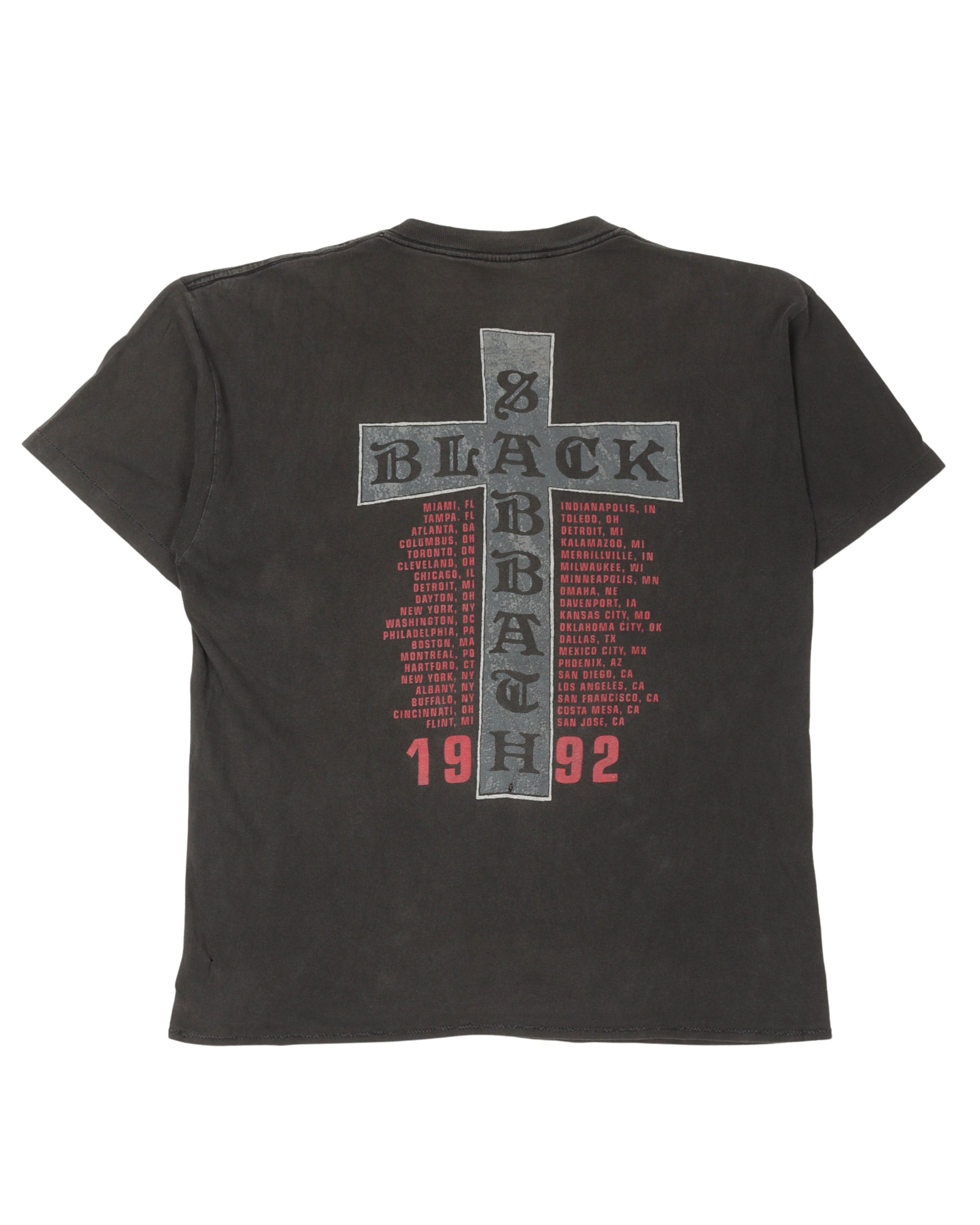 Black Sabbath 92' Tour T-Shirt