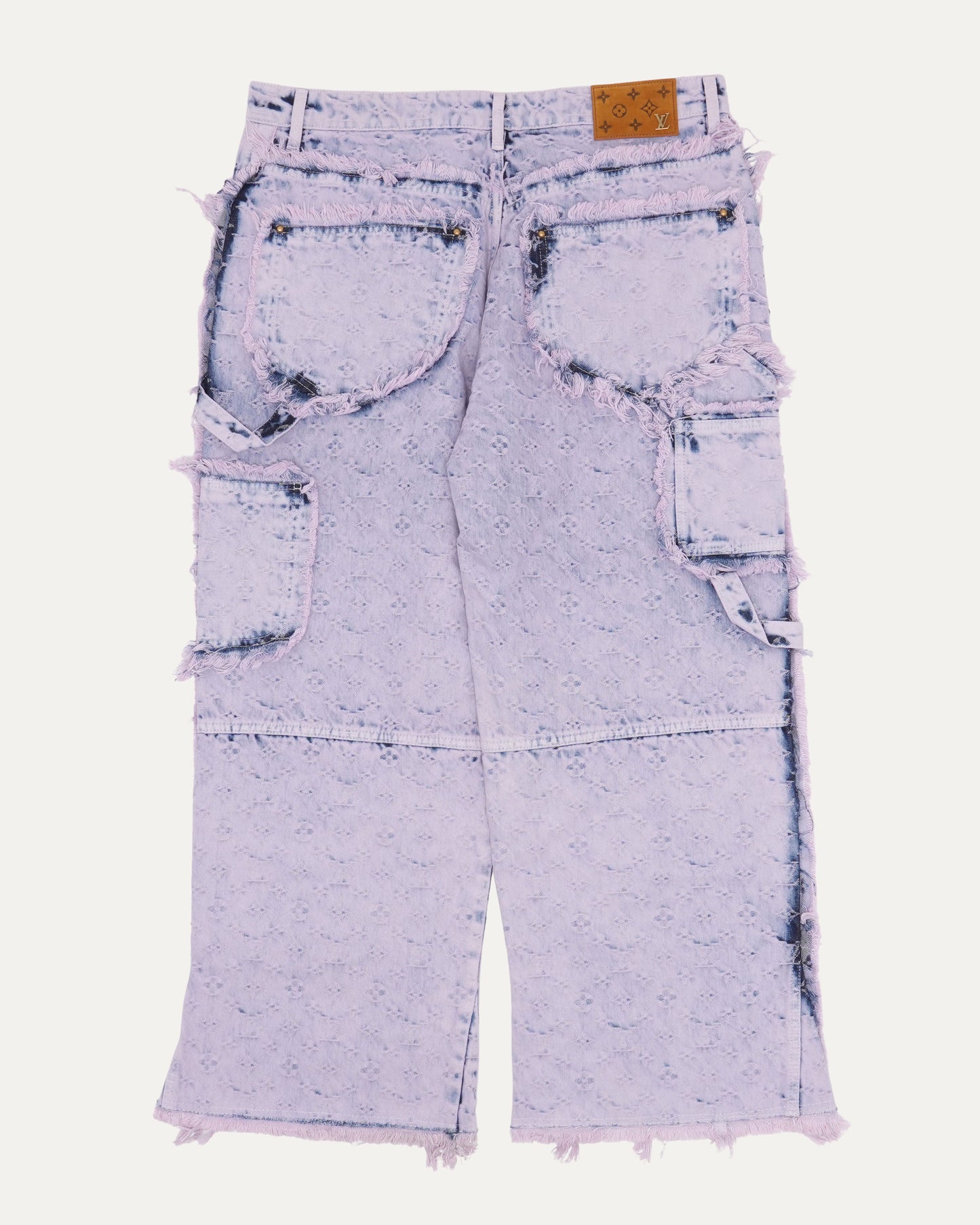 Over-dyed Double Knee Jeans