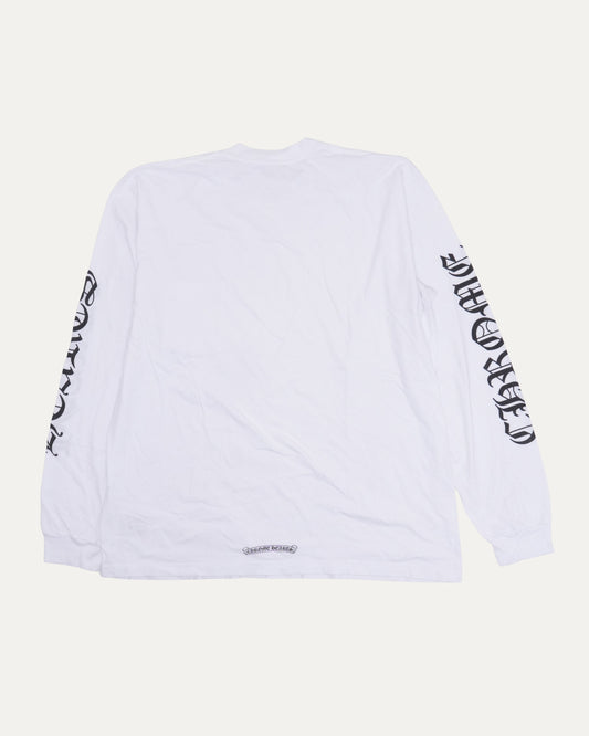 Neck Logo Long Sleeve T-Shirt