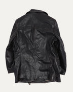Laurence Double Breasted Leather Jacket