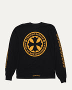Plus Cross Pocket Long Sleeve T-Shirt