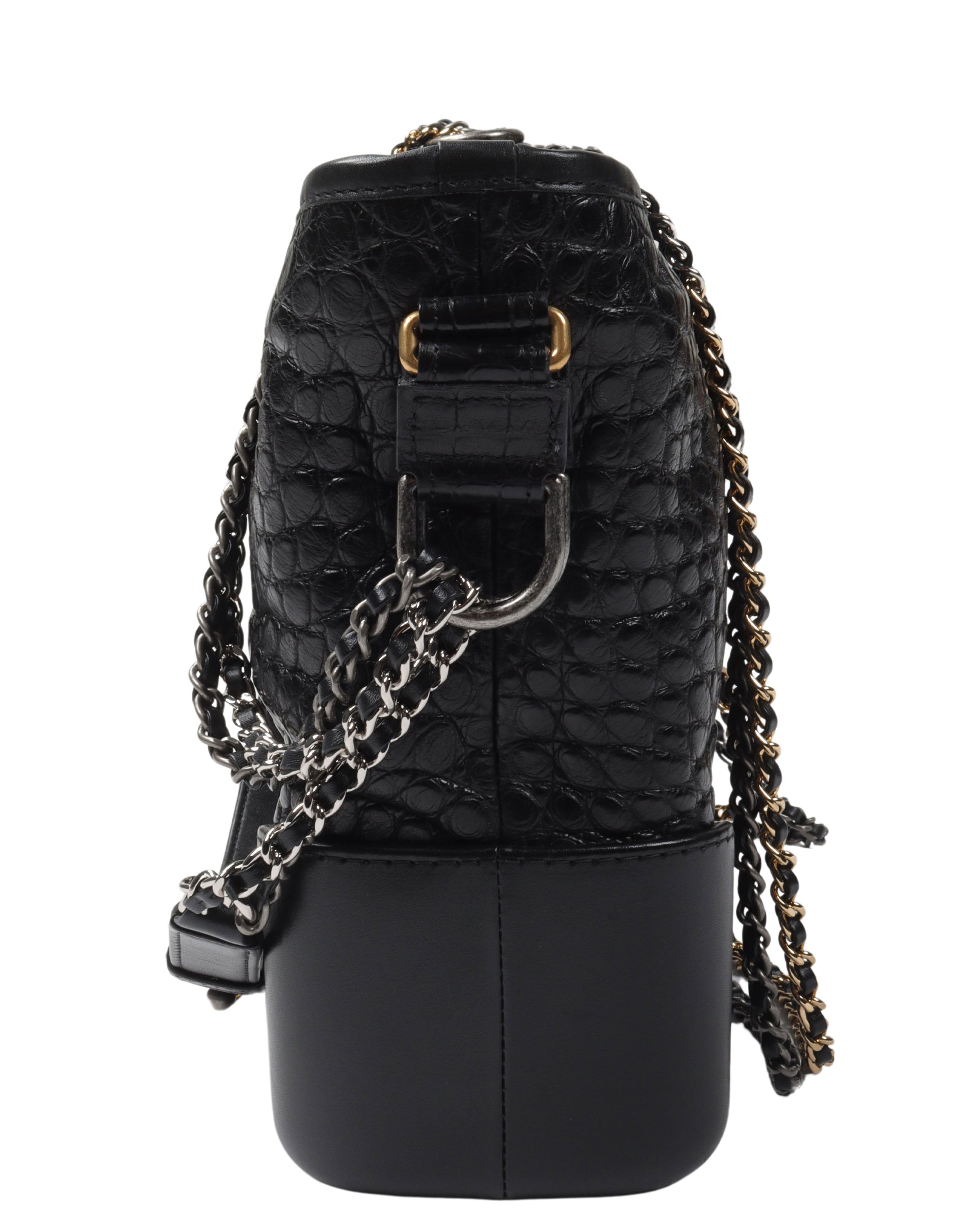 Gabrielle Hobo Medium Alligator Bag