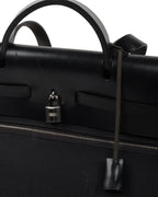 Black Vache Hunter and Toile Herbag Zip Cabine 50 Palladium Hardware