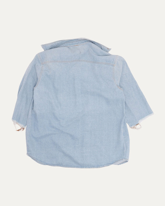 Denim Short Sleeve Kimono