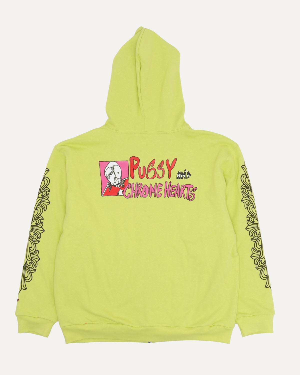 Matty Boy Thermal Lined Pussy and Chrome Zip Up Hoodie