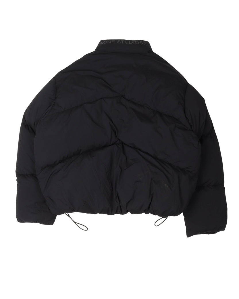 Oversized Quilted Nylon-Blend Down Jacket