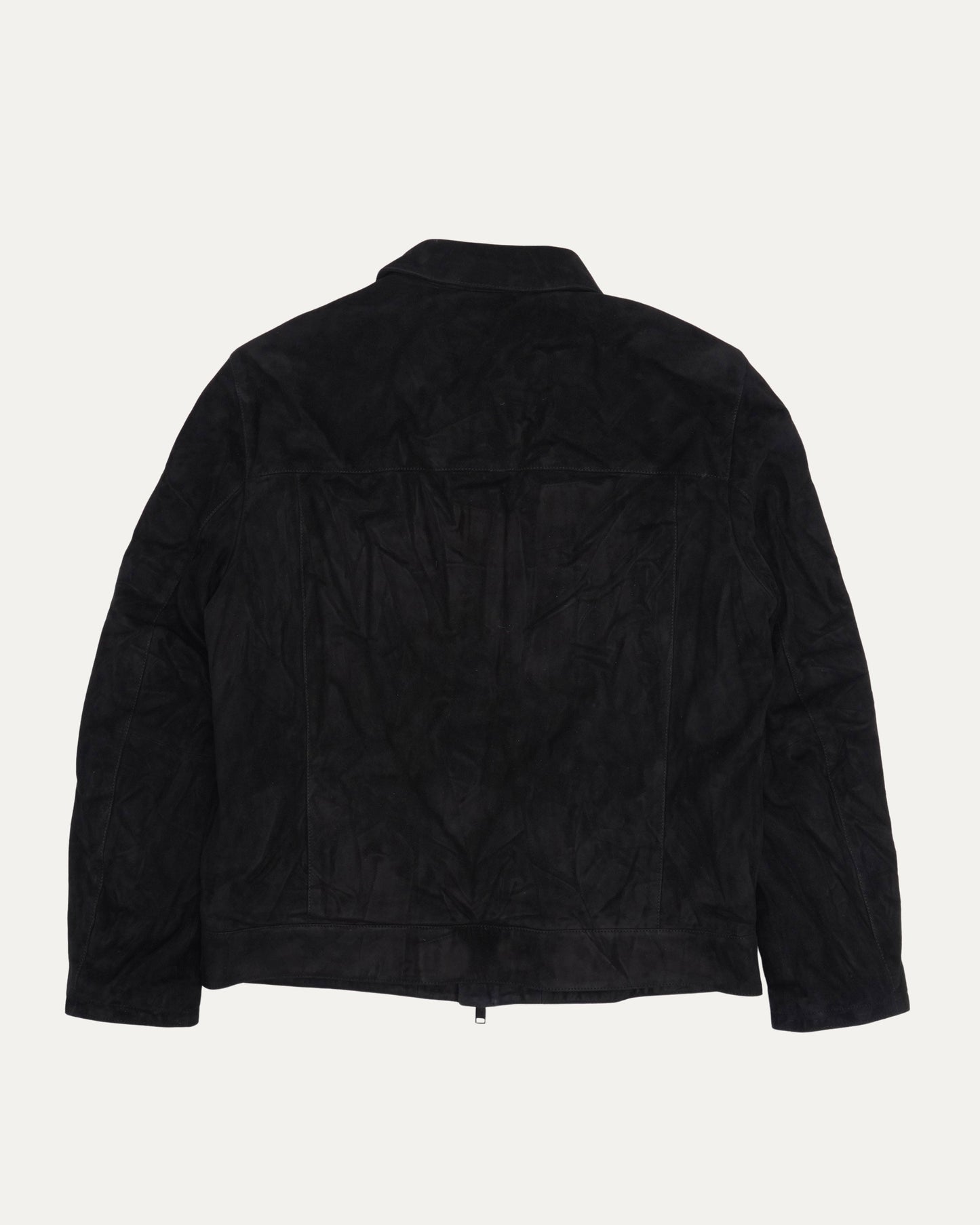 Suede Collared Jacket