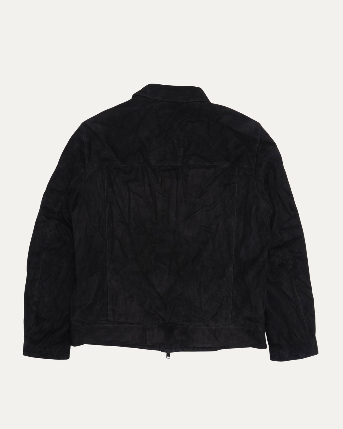 Suede Collared Jacket